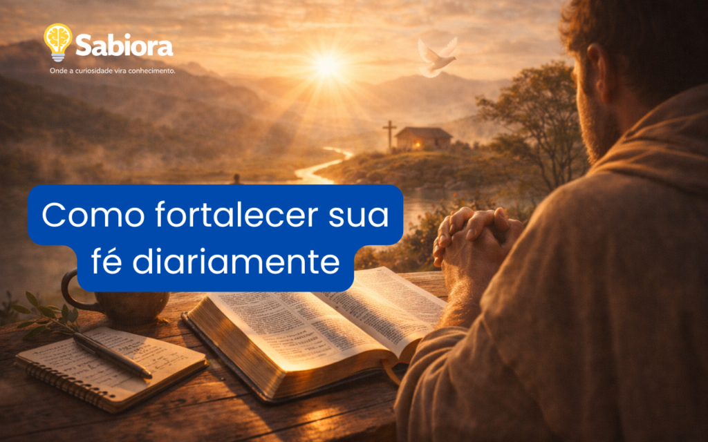Como fortalecer sua fé diariamente