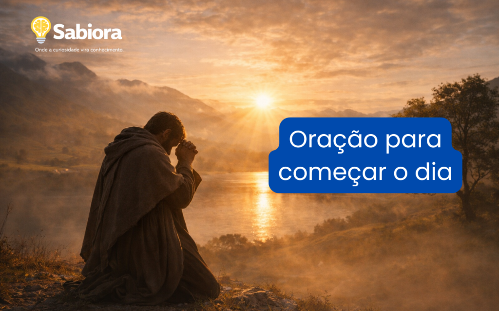 Oração para começar o dia