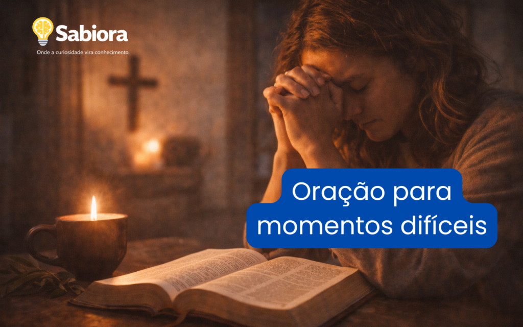 Oração para momentos difíceis
