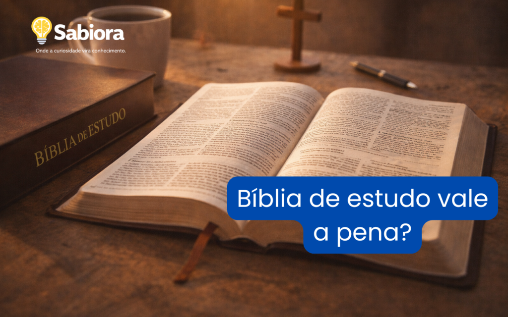 Bíblia de estudo vale a pena?