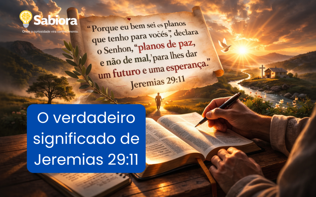 O verdadeiro significado de Jeremias 29:11