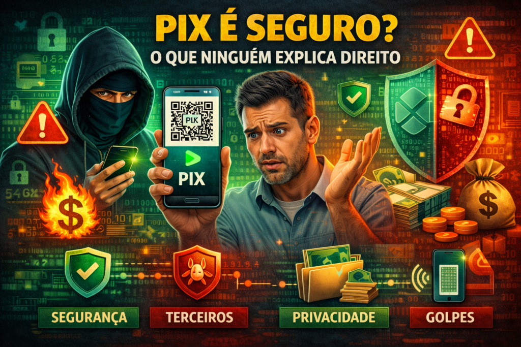 PIX é seguro? O que ninguém explica direito