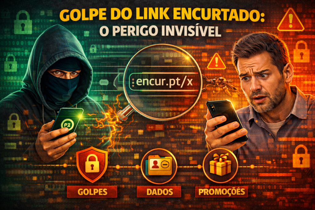Golpe do link encurtado: o perigo invisível