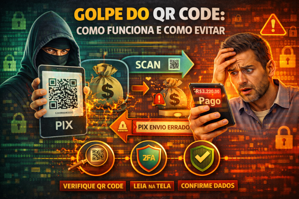 Golpe do QR Code: como funciona e como evitar