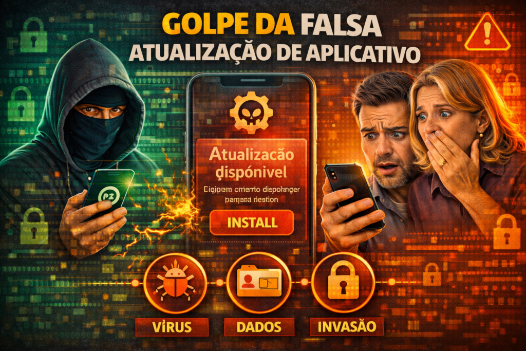 Golpe da falsa atualização de aplicativo: como funciona e como evitar