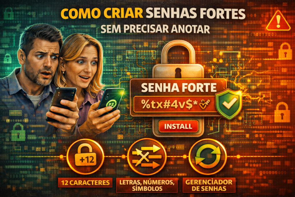Como criar senhas fortes sem precisar anotar