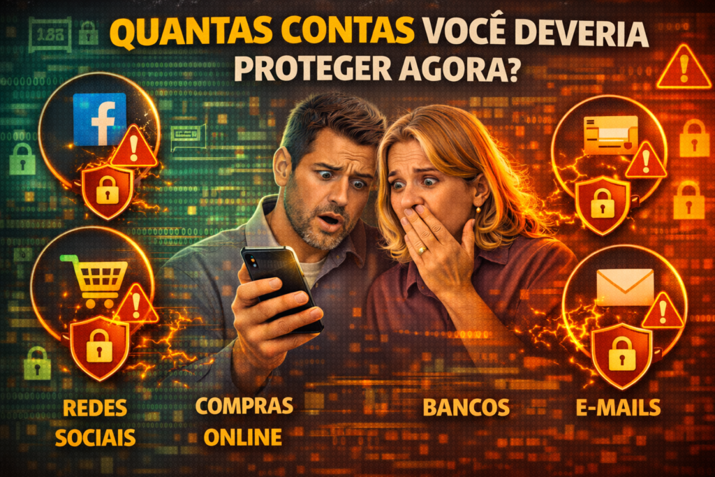 Quantas contas você deveria proteger agora?