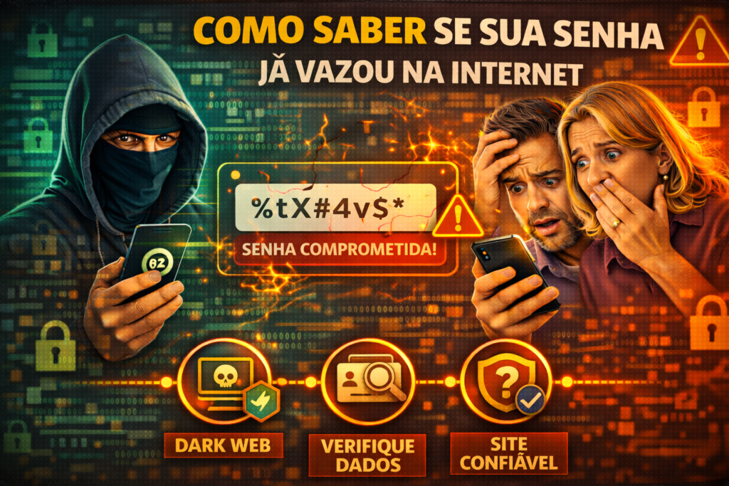 Como saber se sua senha já vazou na internet