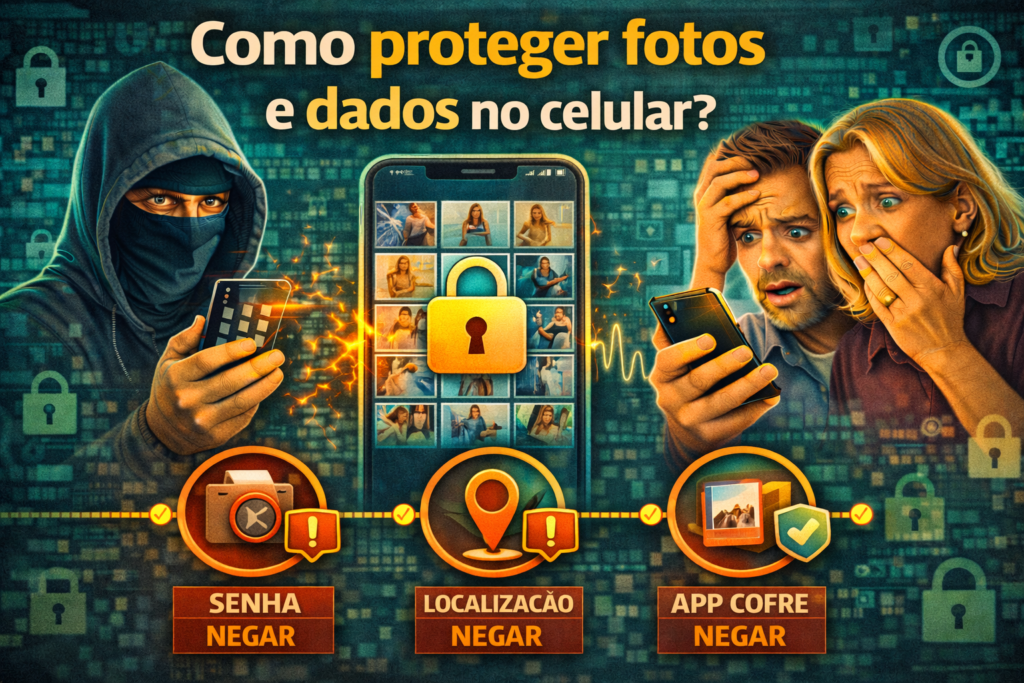 Como proteger fotos e dados no celular