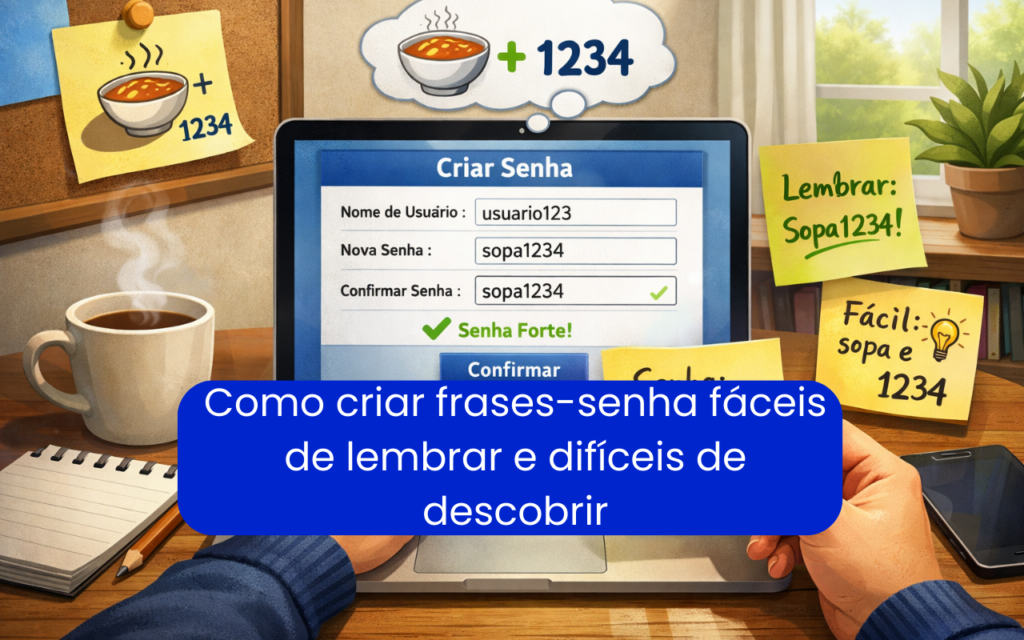Como criar frases-senha fáceis de lembrar