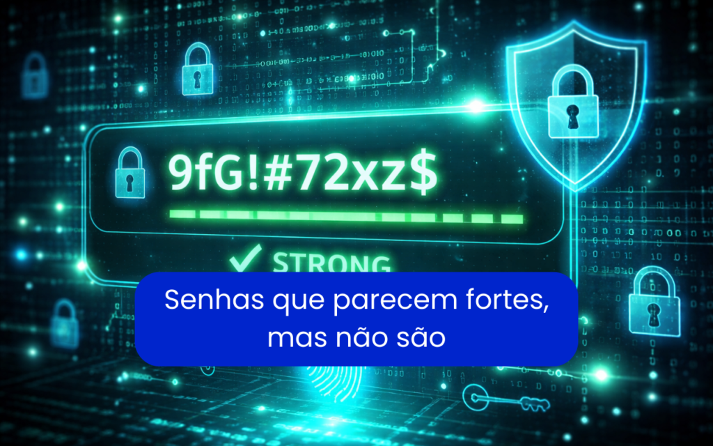 Senhas que parecem fortes, mas não são