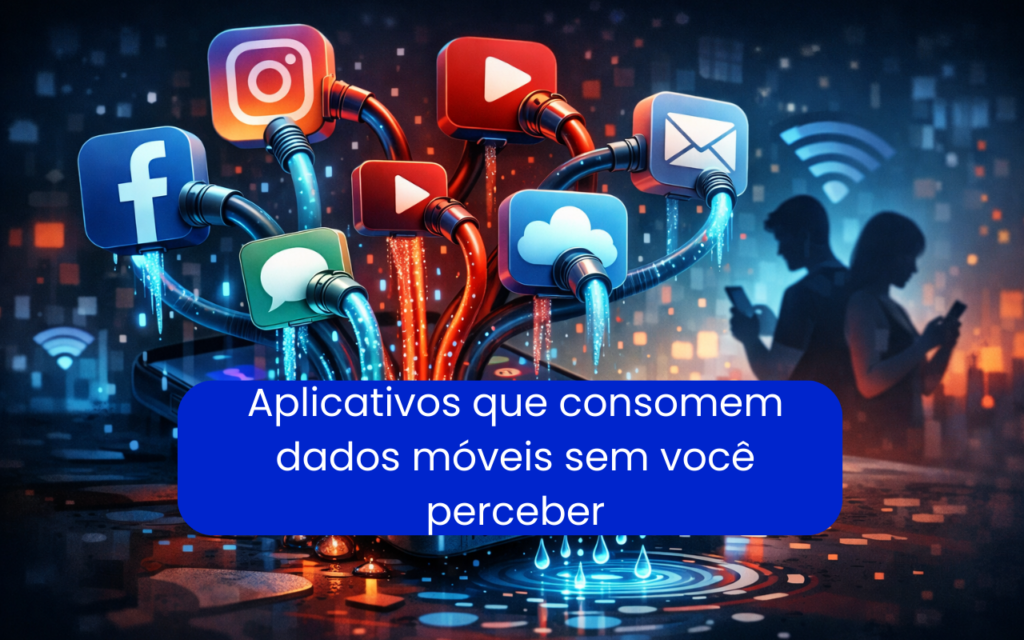 Aplicativos que consomem dados móveis sem você perceber
