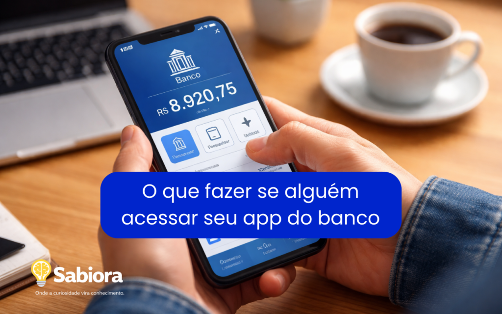 O que fazer se alguém acessar seu app do banco
