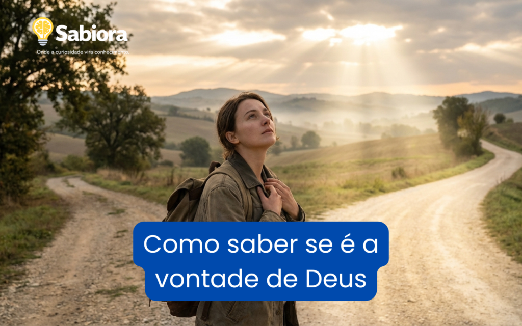 Como saber se é a vontade de Deus