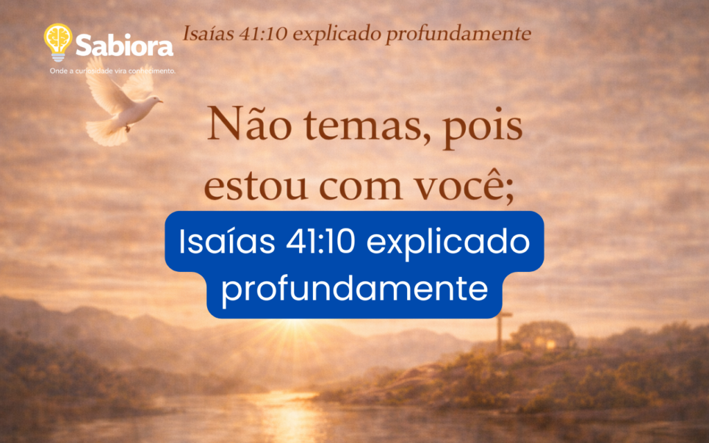 Isaías 41:10 explicado profundamente