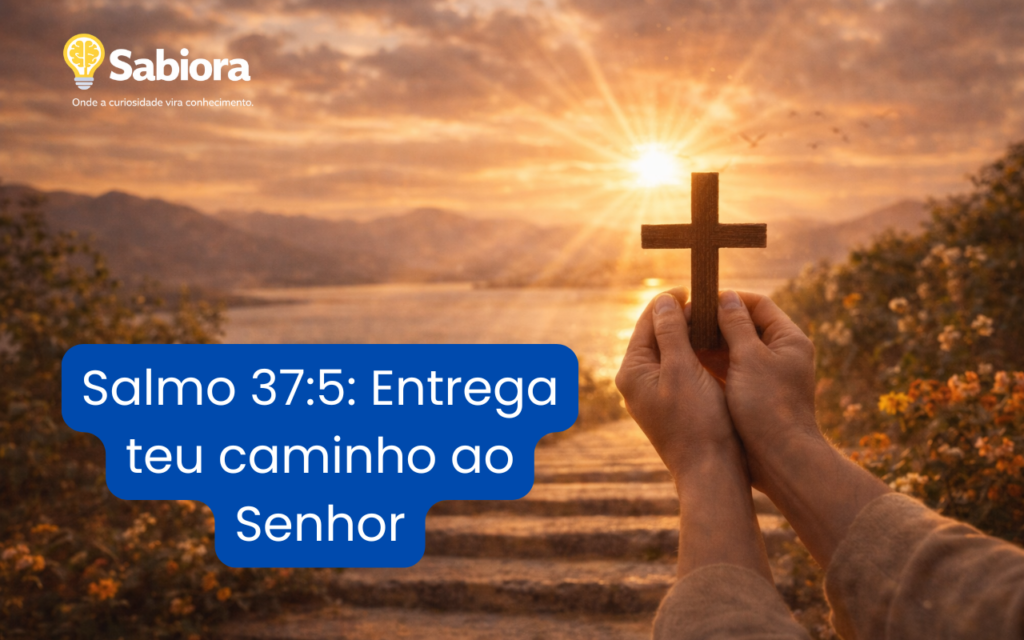 Salmo 37:5: Entrega teu caminho ao Senhor